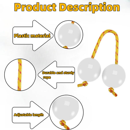 Sand Egg Asalato African Shakers &ndash; Durable ABS Sand Ball