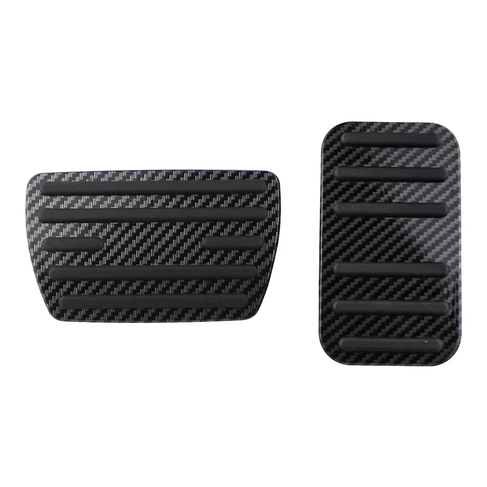 Cubiertas de Pedal para Honda CR-V con Acero Inoxidable Cepillado y Goma, Antideslizantes