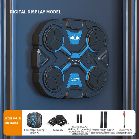 YH-6-3670 - Bluetooth Music Boxing Trainer for Home Fitness YH 3680 Counting / CHINA