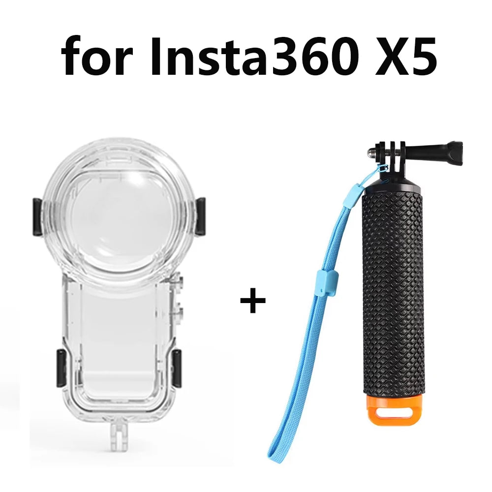 Invisible Dive Case for Insta360 X5 &ndash; Durable Waterproof Protection