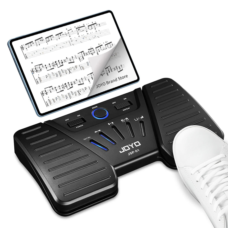 JOYO JSP-01 Wireless Page Turner Pedal - Bluetooth Enabled