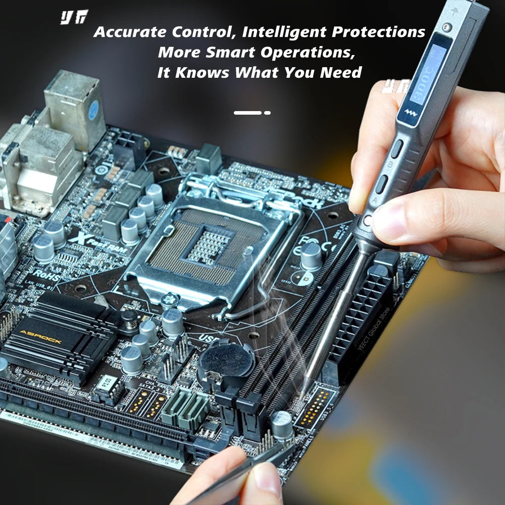 Mini Original TS101 Soldering Iron &ndash; Adjustable Temperature