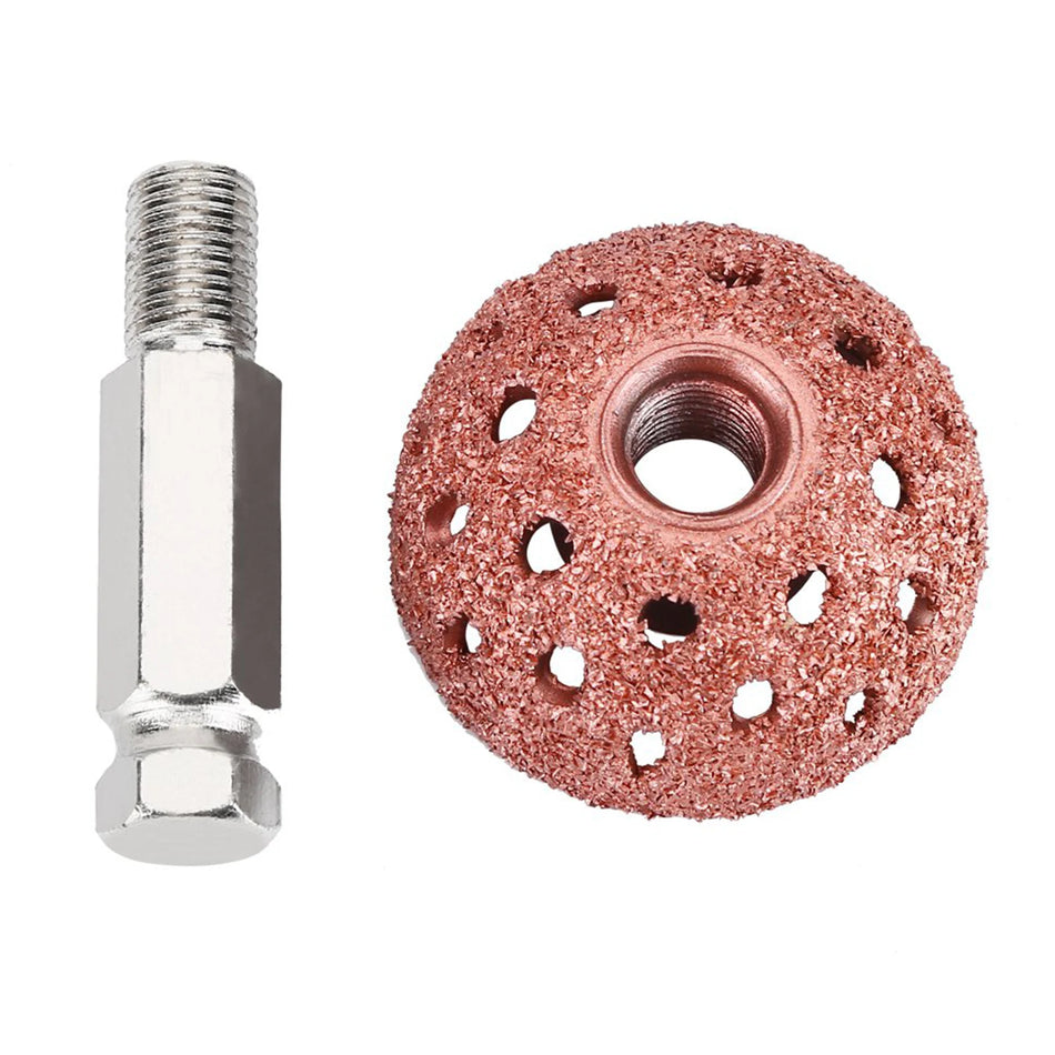 38mm Lastik Onarım Taşlama Ucu, Pürüzlü Zımpara Tekerleği ve Bağlantı Çubuğu ile