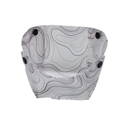 Outdoor Portable Foldable Camping Tableware Food Grade White bowl