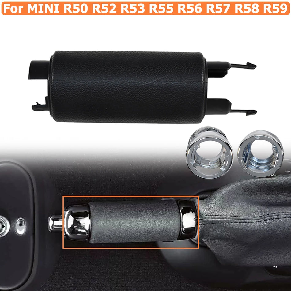 Handbrake Handle Grip Black Chrome For MINI R50 R52 R53 R55 R56 R57 R58 R59