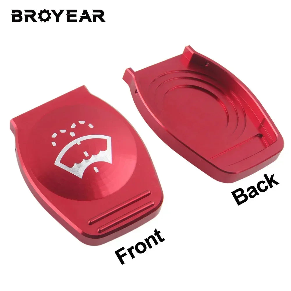 Aluminum Washer Fluid Reservoir Cap For VW Audi Porsche 3Q0955455 by InterCyprus Trading Ltd
