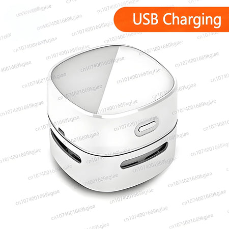 Xiaomi MIJIA Handheld Desktop Vacuum Cleaner - Mini White-Charging