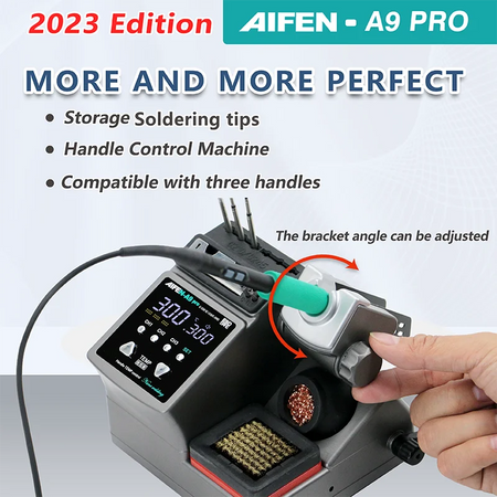 AIFEN A9PRO Soldering Station &ndash; Sugon Tip Compatible