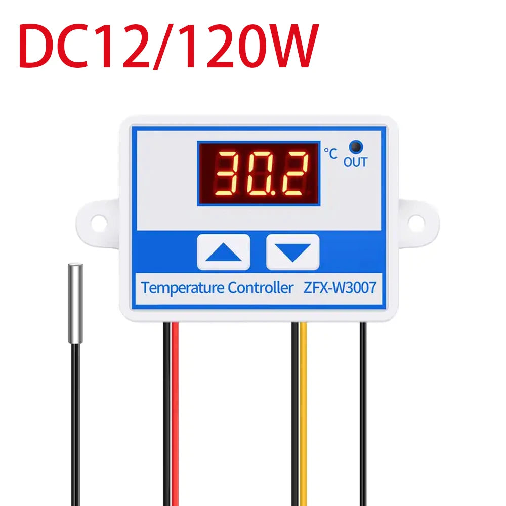 ZFX-W3007 Battery Thermostat &ndash; Precise Temp Control DC12 120W