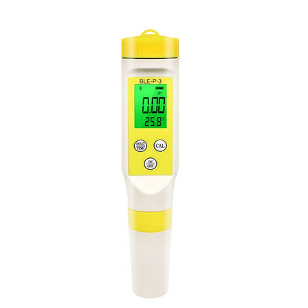BLE-P-3 Portable PH Meter &ndash; Bluetooth App Control Pro Beige