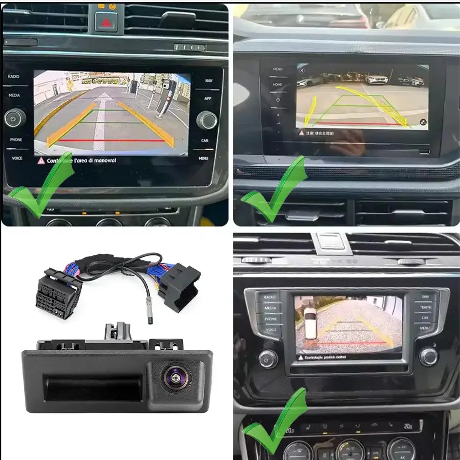 Canbus Dynamic Rear View Camera for Volkswagen Tiguan II 2016-2023 by InterCyprus Trading Ltd