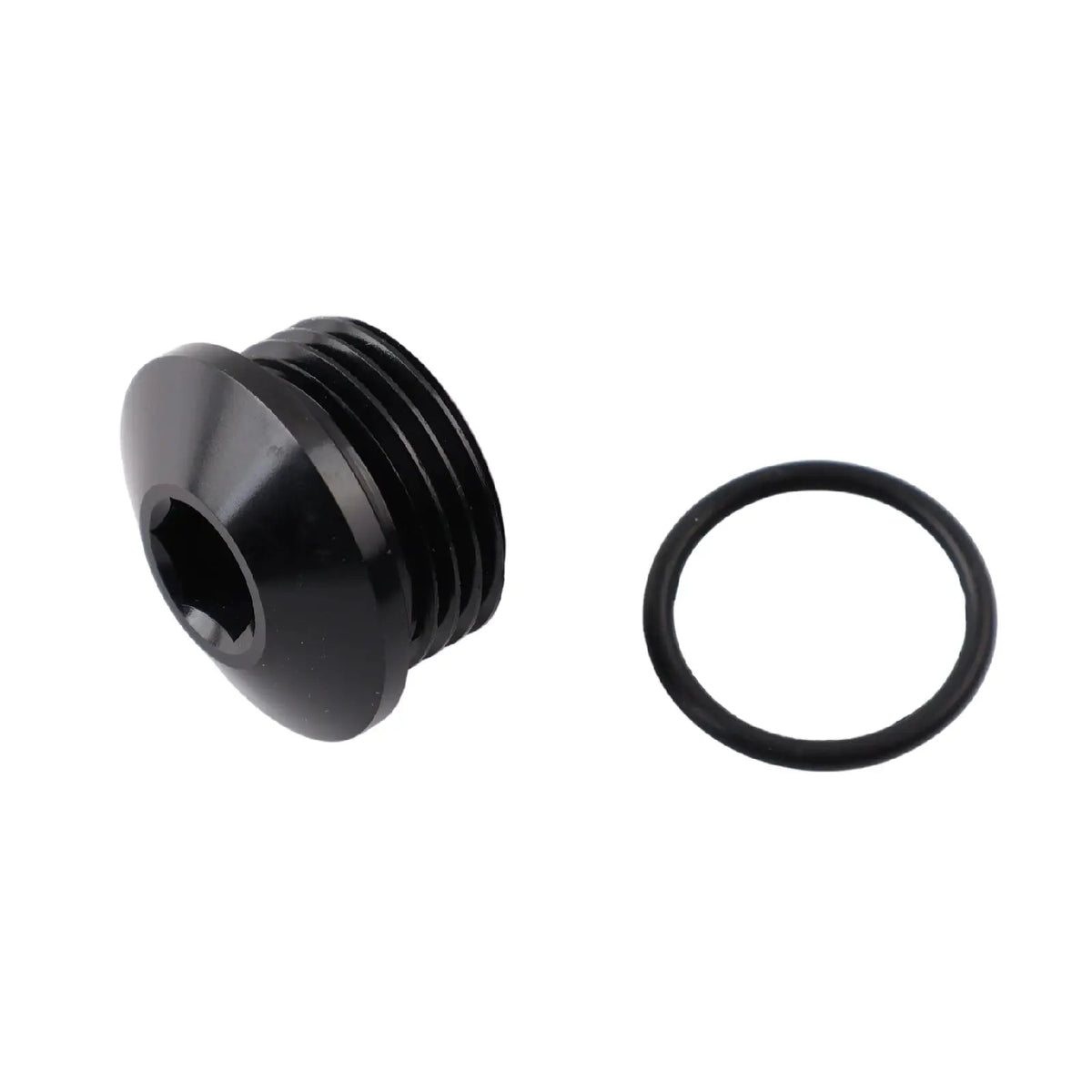 PIKBUK Aluminum AN6 8 10 12 16 20 AN ORB O-Ring Seal Boss Port Socket Port Plugs Slimline Block Off Fitting Adapter by InterCyprus Trading Ltd
