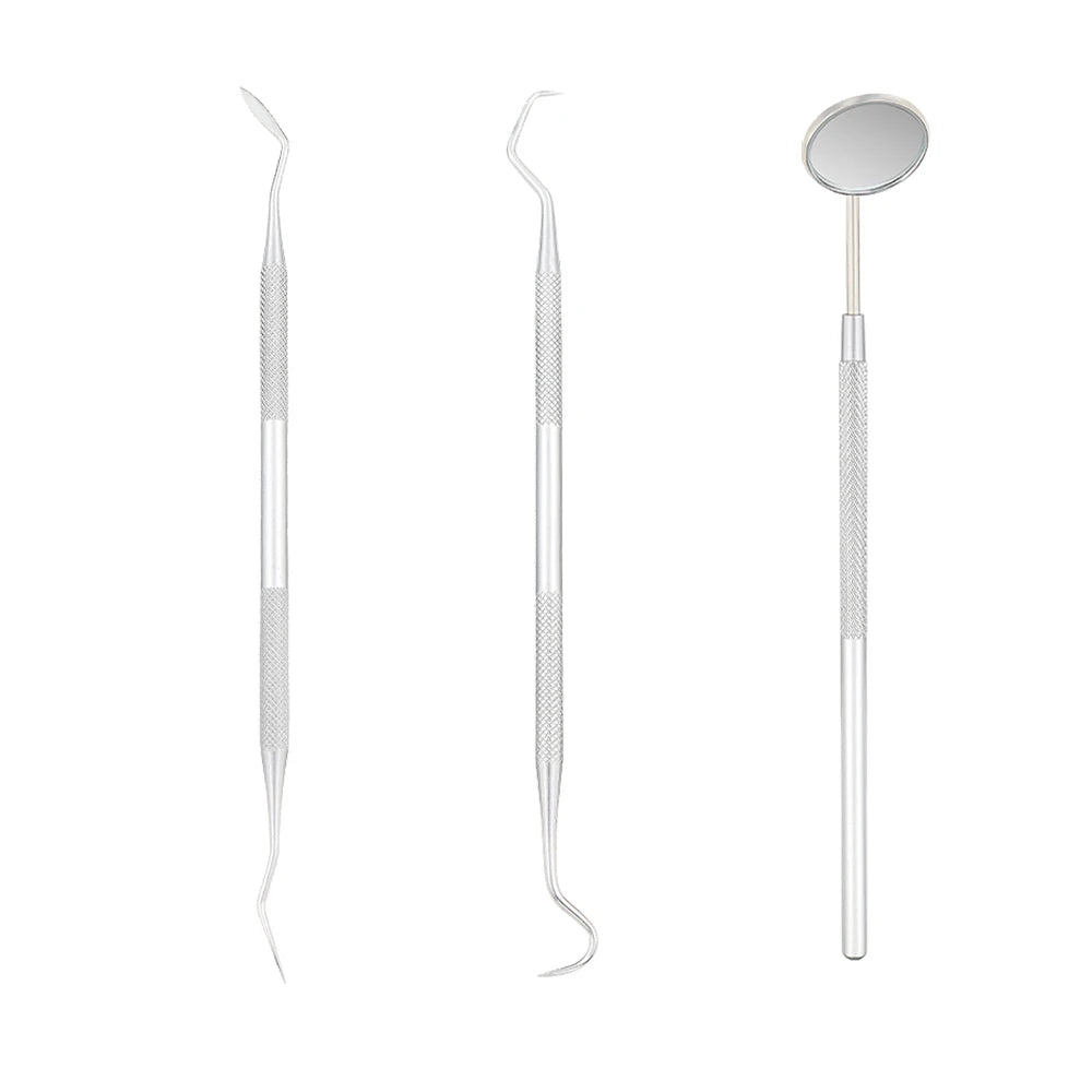 Stainless Steel Dental Instrument Set &ndash; Ultra Durable Tools 3 pcs set