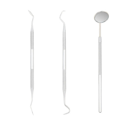 Stainless Steel Dental Instrument Set &ndash; Ultra Durable Tools 3 pcs set