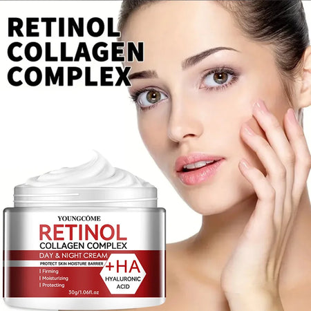 YOUNGCOME Retinol Anti-Aging Moisturising Cream with Collagen &amp; Hyaluronic Acid