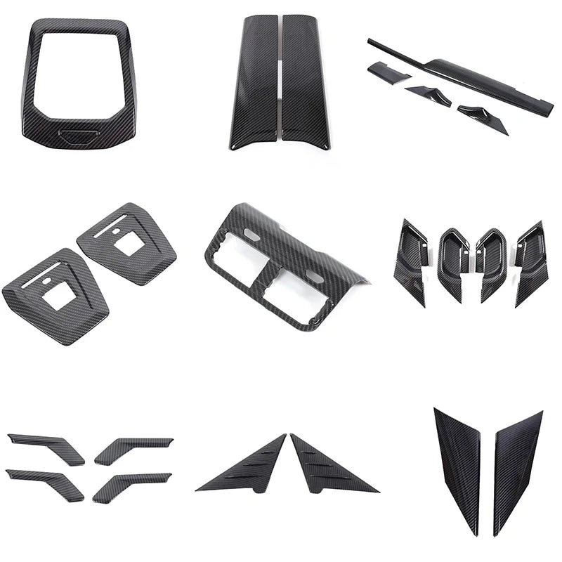 BMW Seria 5 G60 Capac Consolă Bord din Fibră de Carbon ABS