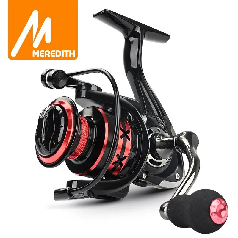 MEREDITH Spinning Fishing Reel 2000-4000 with Metal Spare Spool for Saltwater &amp; Carp ZS / 4000 Series