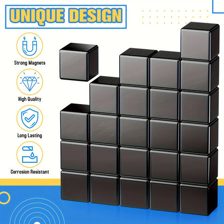 Powerful Square Magnets for Home &amp; Office Use