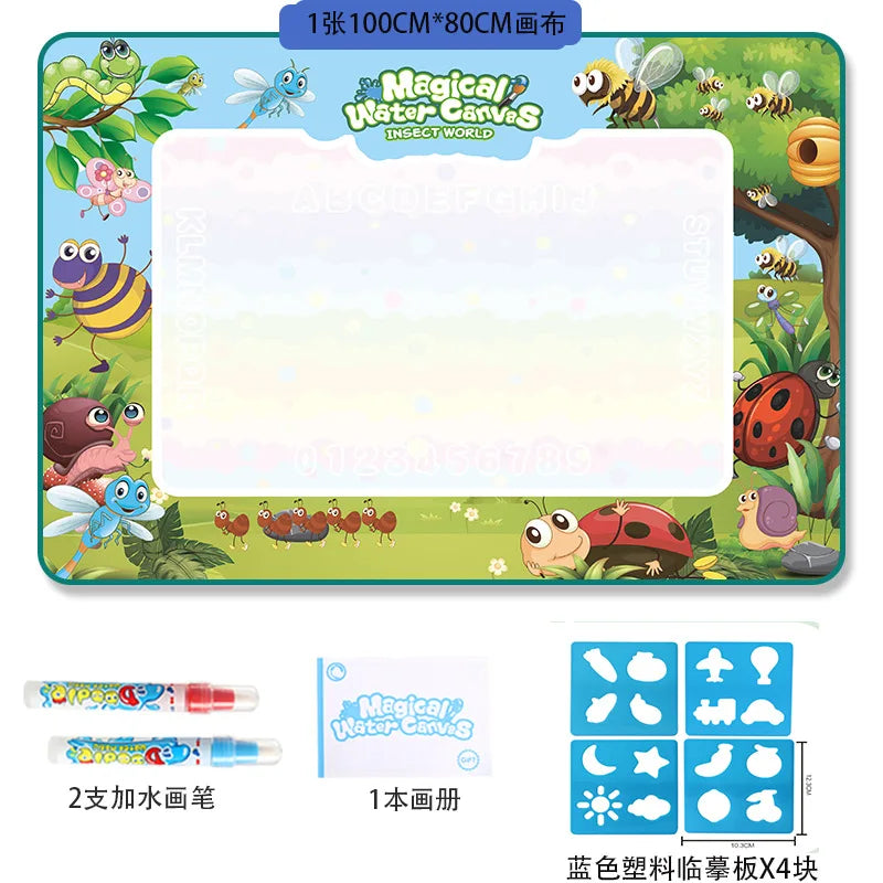 Oversized Magical Water Canvas Pens for Kids F   Big size