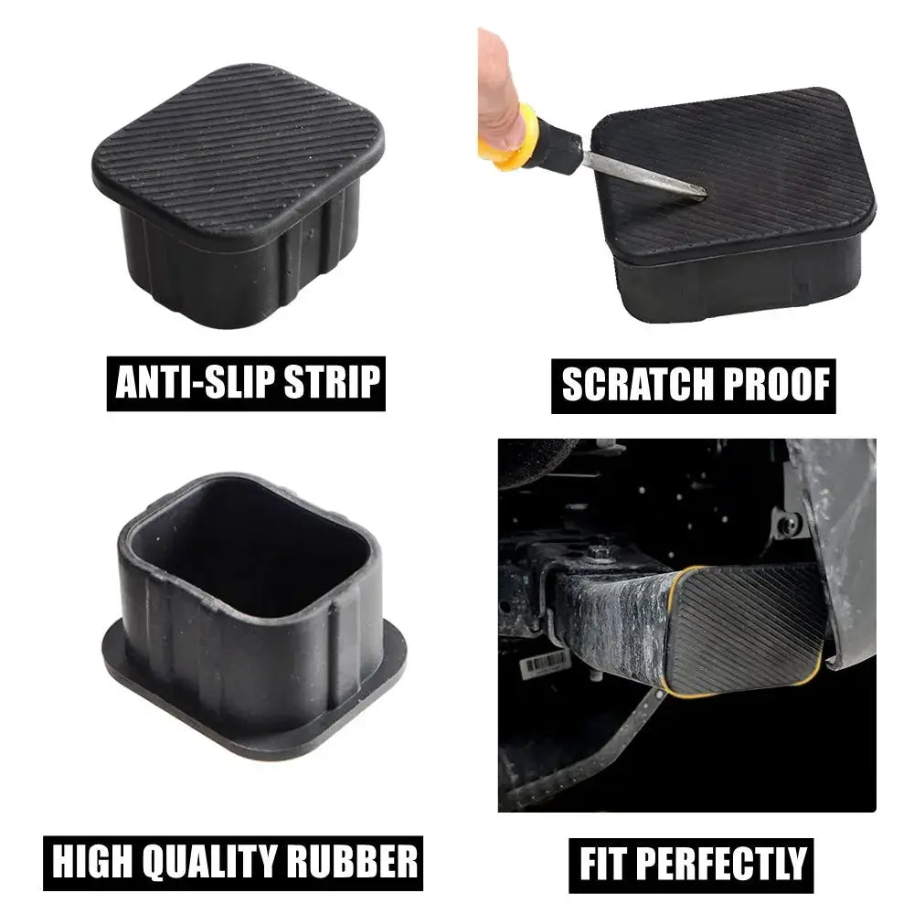 4Pcs Crash Bar End Caps Front Axle Plug Rubber Stopper Cover Protection For Ford Bronco 2021-2023 2/4 Door by InterCyprus Trading Ltd