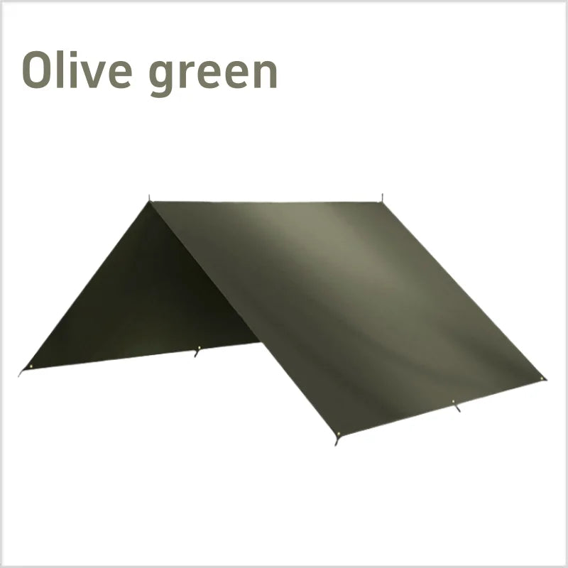 OEIN Waterproof Sunshade Canopy &ndash; Lightweight UV Protection Olive green / 3*4M