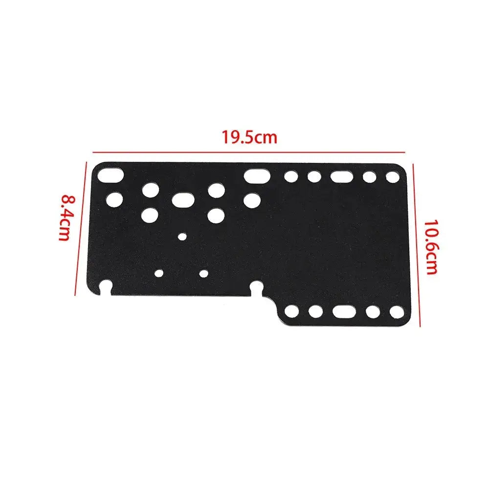 PC USB Handbrake Plate Drift Adapter Board Mount Bracket Plate For SIM Racing Game Logitech G25/27/29 T500 (ONLY Plate) by InterCyprus Trading Ltd