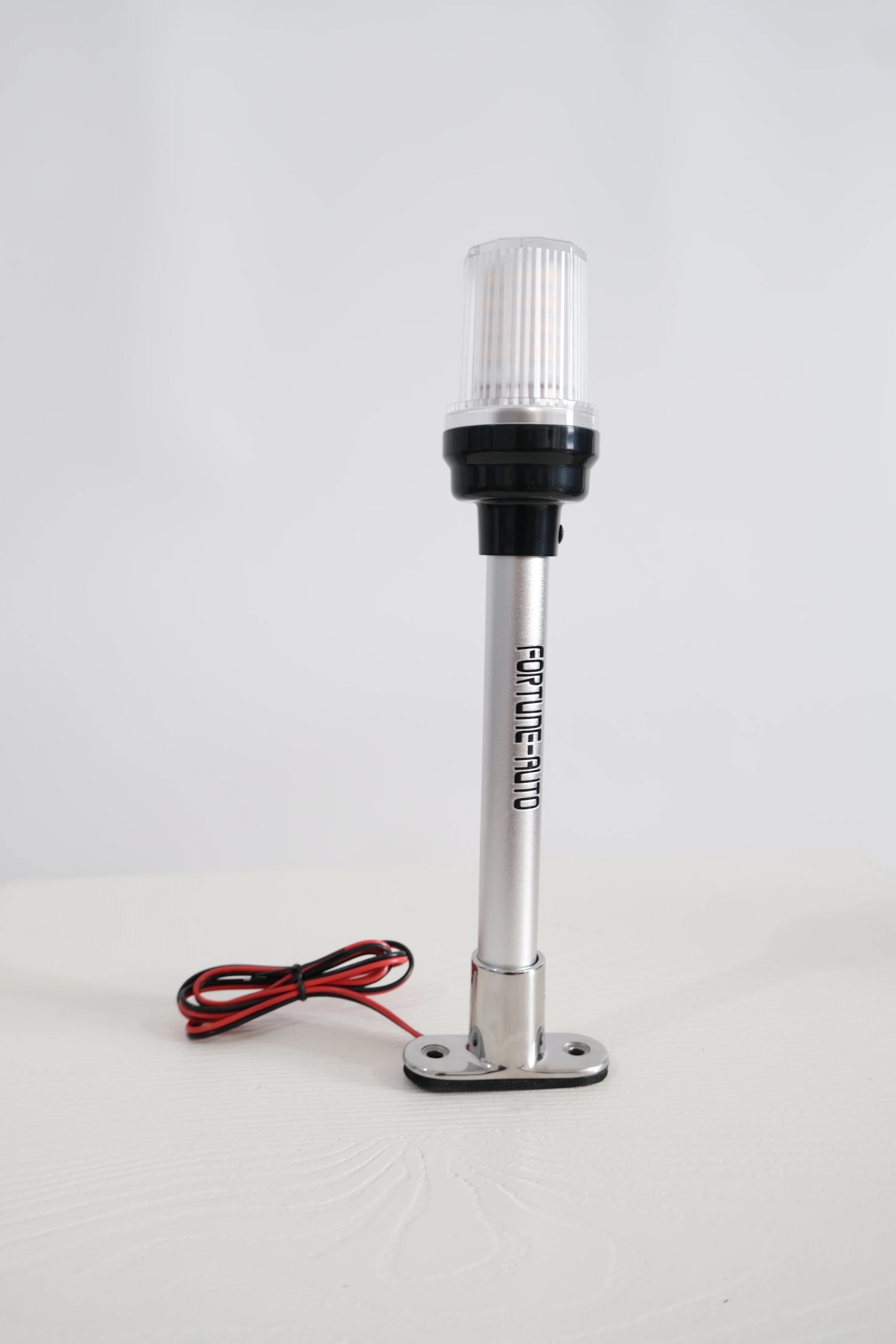 Pure White 12-24V Fold Down Waterproof LED Marine Navigation Light 10inch 36mm Style