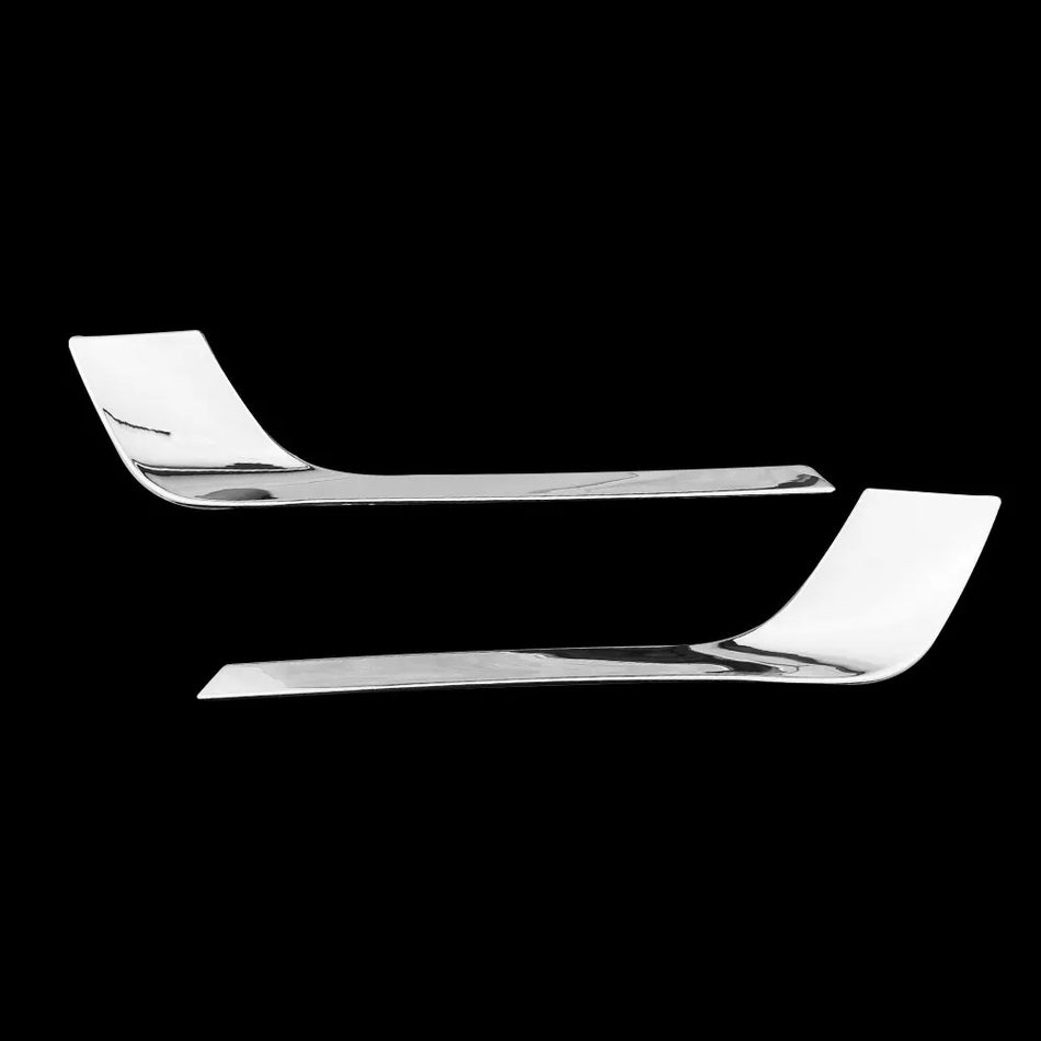 Rear Fog Lamp Cover for Jeep Compass 2017-2018 ABS Chrome Finish Durable Exterior Trim