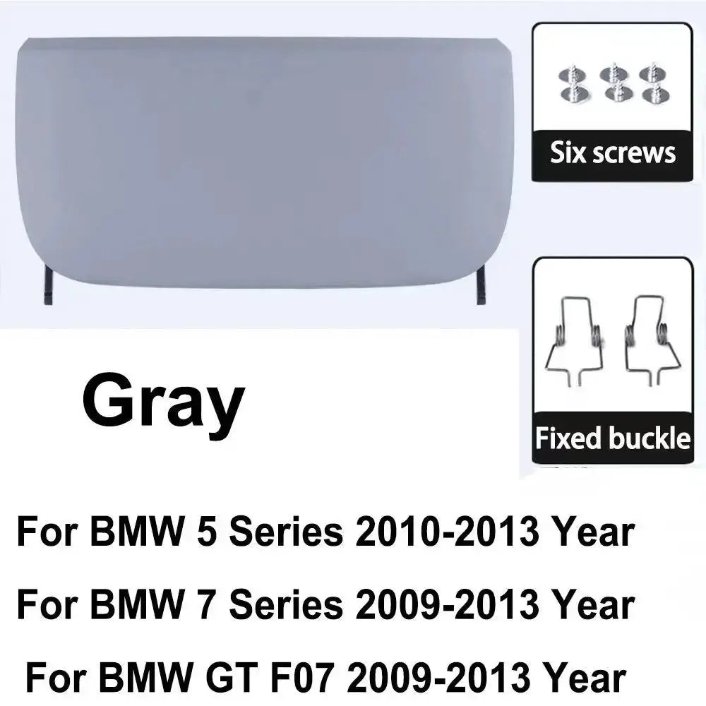 For BMW 5 7 GT Series 2009-2017 F10 F11 F01 F02 F07 Car Seat Back Panel Leather Backrest Storage Pocket Cover by InterCyprus Trading Ltd