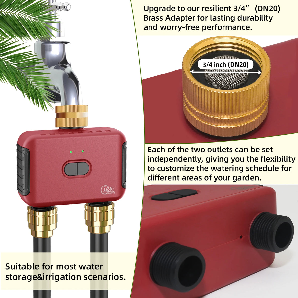 Smart 2 Zone Watering Timer