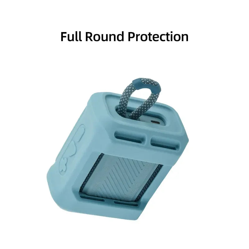 Bicycle Gel Bracket for JBL GO3 &ndash; Soft Protection with Easy Mounting Straps