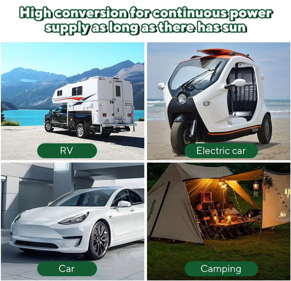 1000W Solar Panel Kit &ndash; Efficient Energy Conversion for Outdoor Adventures