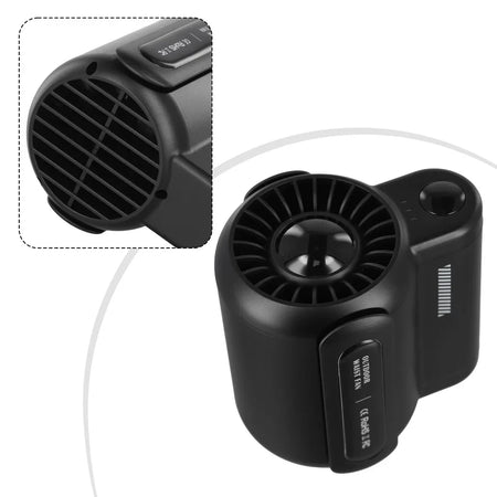 Portable Rechargeable Waist Fan Mini &ndash; 4500mAh Long Runtime