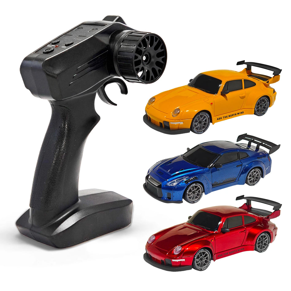 Goni Drift RC Αυτοκίνητο 2.4G Υψηλής Ταχύτητας Τηλεκατευθυνόμενο Αυτοκίνητο, Ομίχλη Μπλε