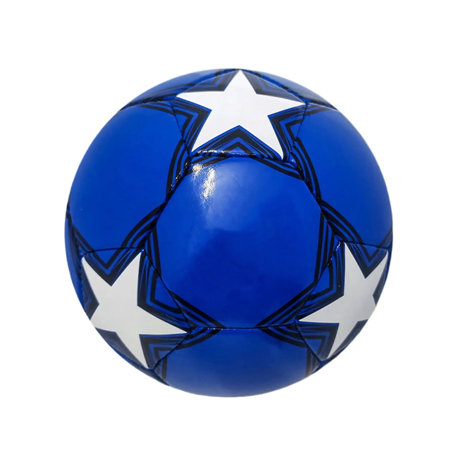 Professional Size 5 PVC Soccer Ball for Matches &amp; Training blue