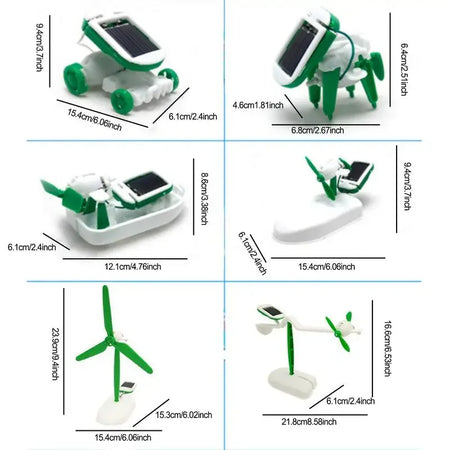 6-in-1 Solar Power DIY STEM Toy Kit for Kids