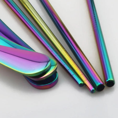 Travel Hiking Portable Dinnerware Set &ndash; Eco-Friendly Stainless Steel Cutlery