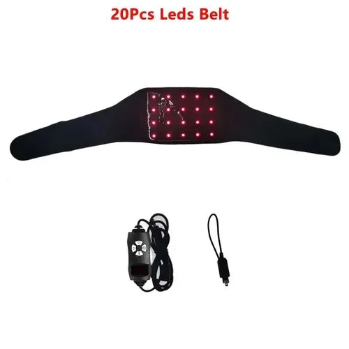 Red Infrared LED Light Belly Slimming Pad &ndash; Fat Burning 20Leds Belt No Box