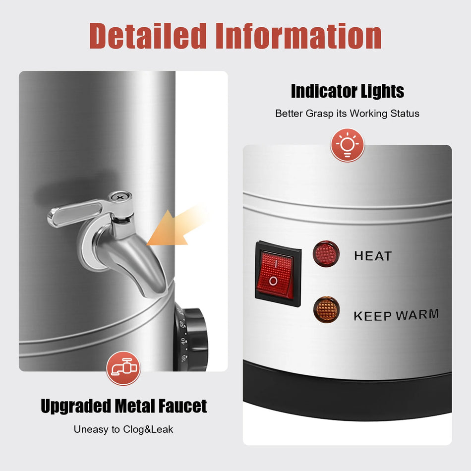 VIC-WBWB10 &ndash; Fast Heating 10L Wax Smelter for Candles