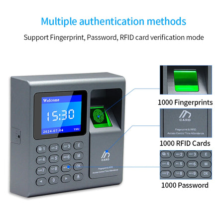 F30 &ndash; High Capacity 1000 Fingerprint And Card Access