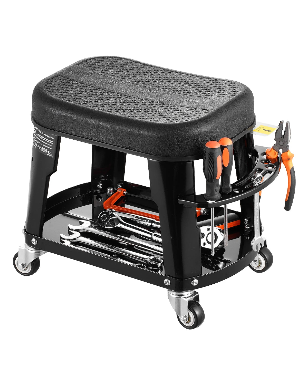 SucceBuy Mechanic Stool 300lbs &ndash; 360 Degree Swivel