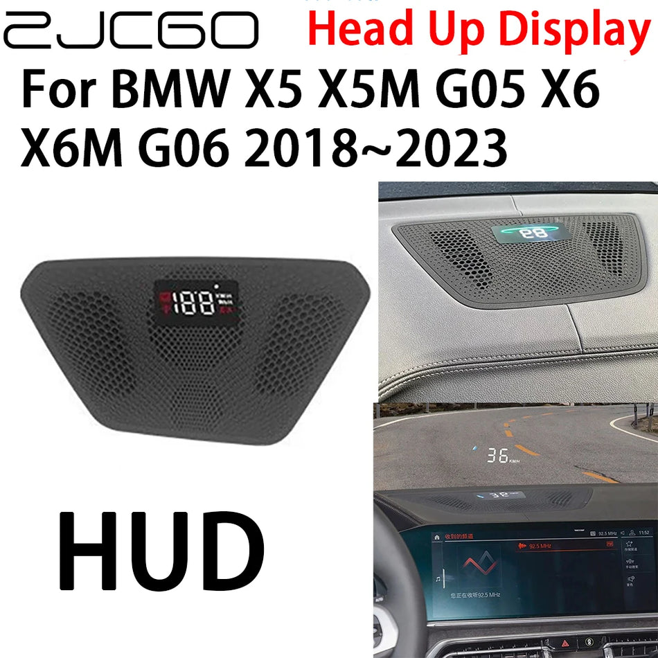 Car HUD Head Up Display for BMW X5 X5M G05 X6 X6M G06 (2018-2023)