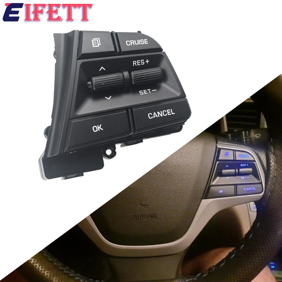 Steering Wheel Cruise & Volume Buttons for Hyundai Elantra 2016-2018