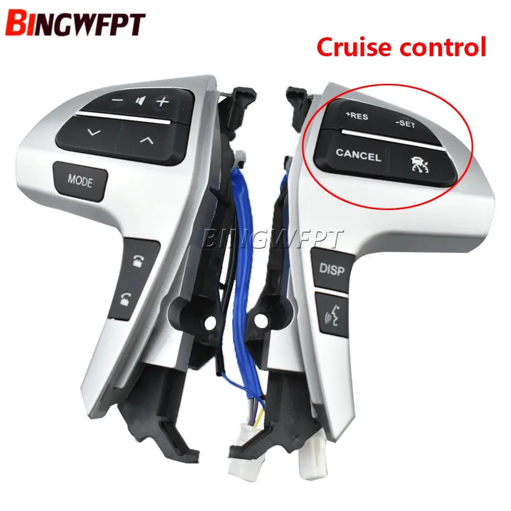 84250-06180 Multifunction Steering Wheel Button For TOYOTA FORTUNER GGN50,60,KUN5* 2011-2014 Volume Speed Cruise Control Switch by InterCyprus Trading Ltd