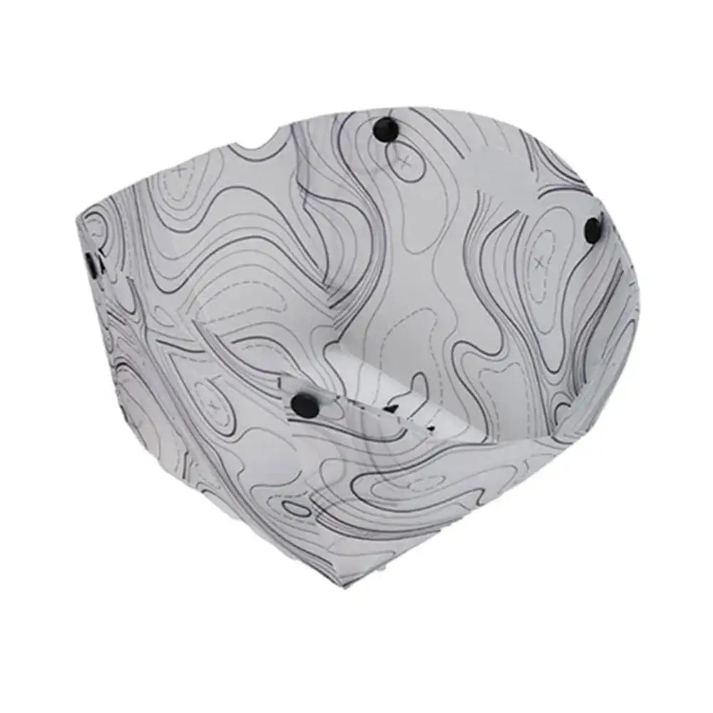 Outdoor Portable Foldable Camping Tableware Food Grade WhiteWashbasin