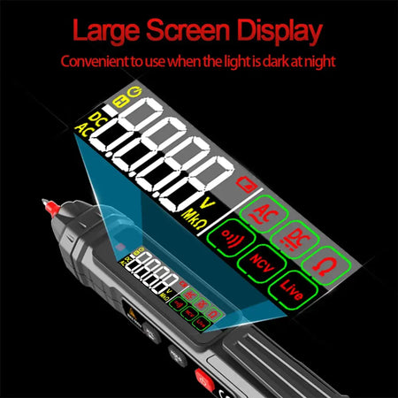 Kaemeasu Digital Multimeter NCV Non Contact Voltage Tester