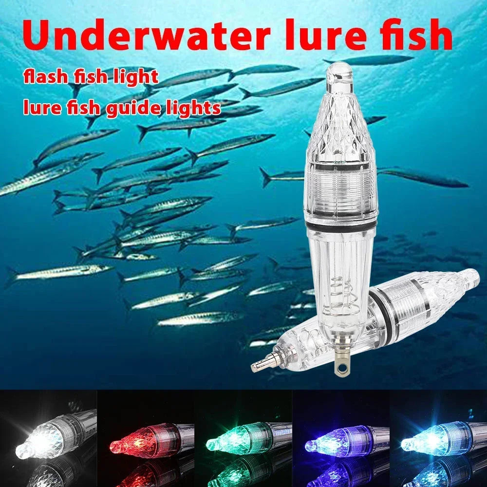 Deep Drop Underwater LED Lure Light &ndash; Night Fishing Glow