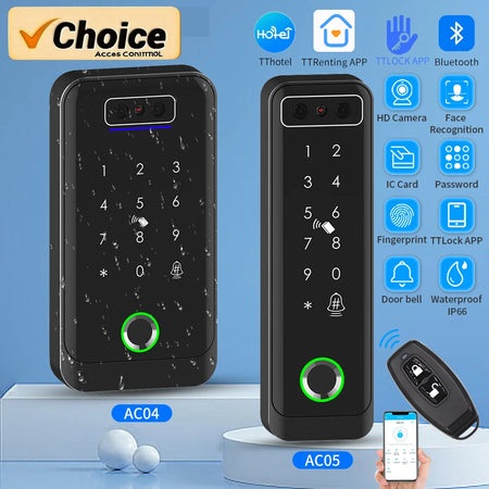 AC04/AC05 TTLock Smart Access Control &ndash; 3D Face Recognition