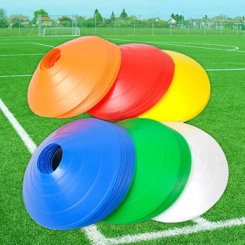 10Pcs Agility Training Discs Set for Soccer and Multi-Sport Activities