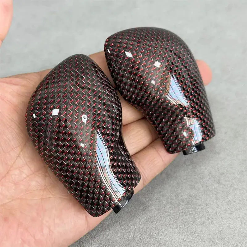 Suitable for VW Golf 7 GTI Passat B7 B8 Bora Tiguan MK2 Scirocco Jetta Mk6 interior forged carbon fiber shift knob DSG by InterCyprus Trading Ltd